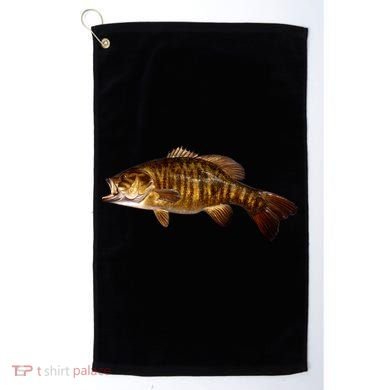 Smallmouth Leap Golf Towel