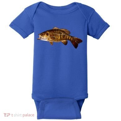 Smallmouth Leap Baby Bodysuit