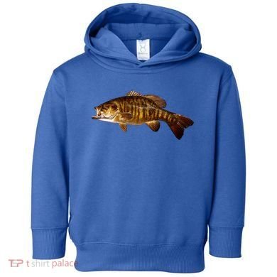 Smallmouth Leap Toddler Hoodie