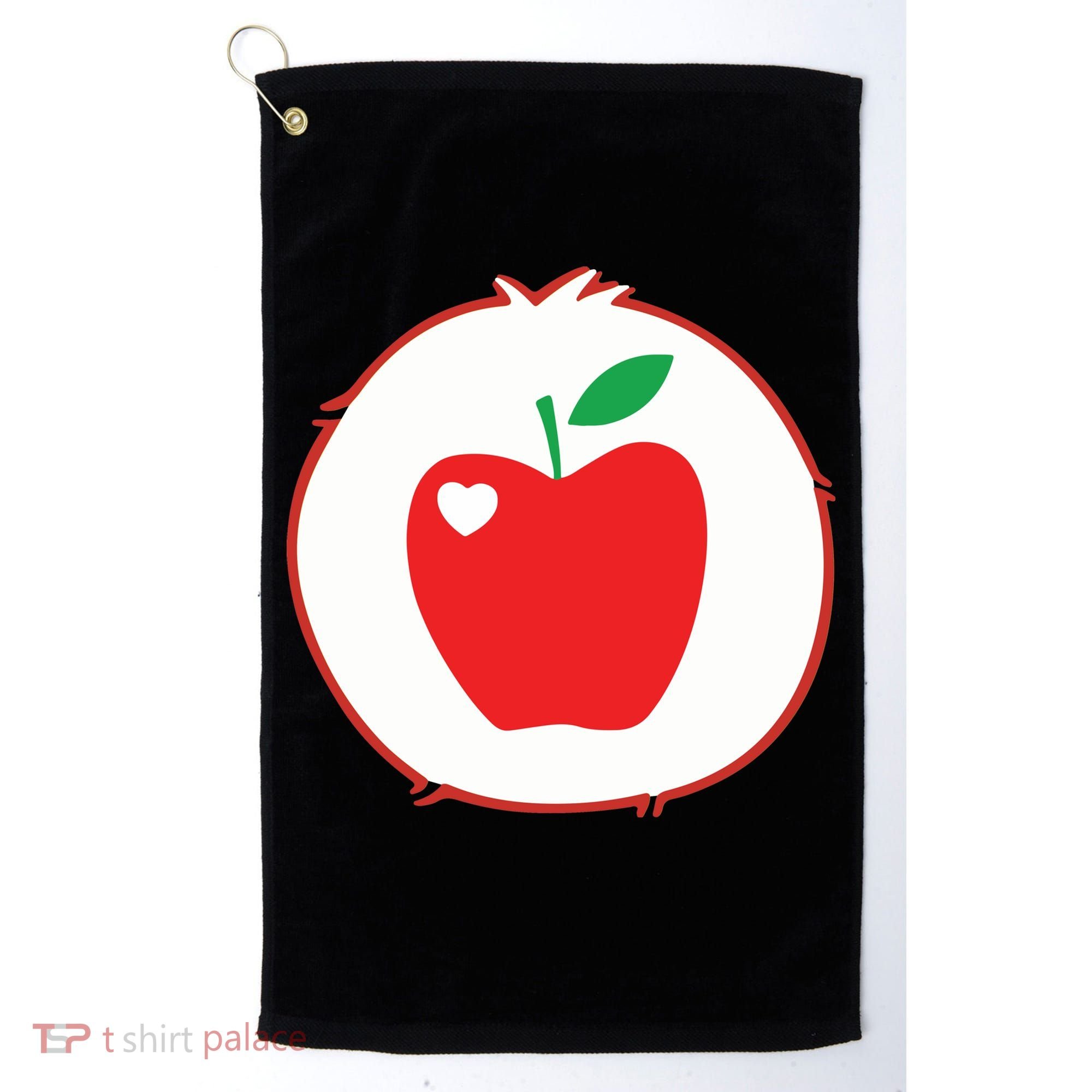 Smart Heart Bear Halloween Costume Golf Towel