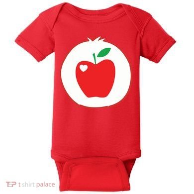 Smart Heart Bear Halloween Costume Baby Bodysuit