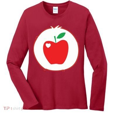 Smart Heart Bear Halloween Costume Women's Long Sleeve Shirt