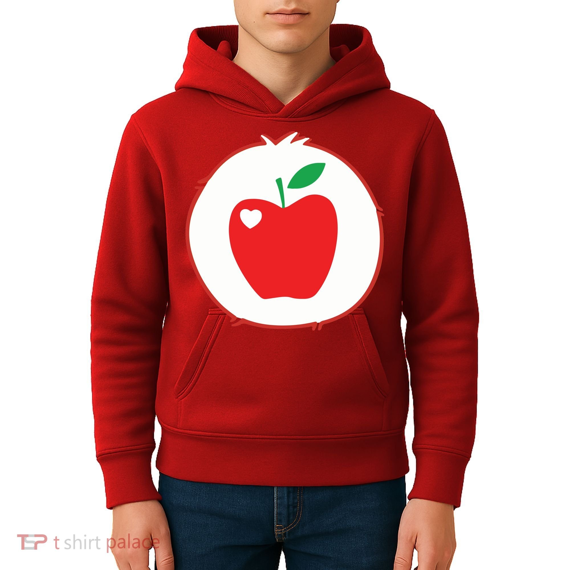 Smart Heart Bear Halloween Costume Kids Hoodie