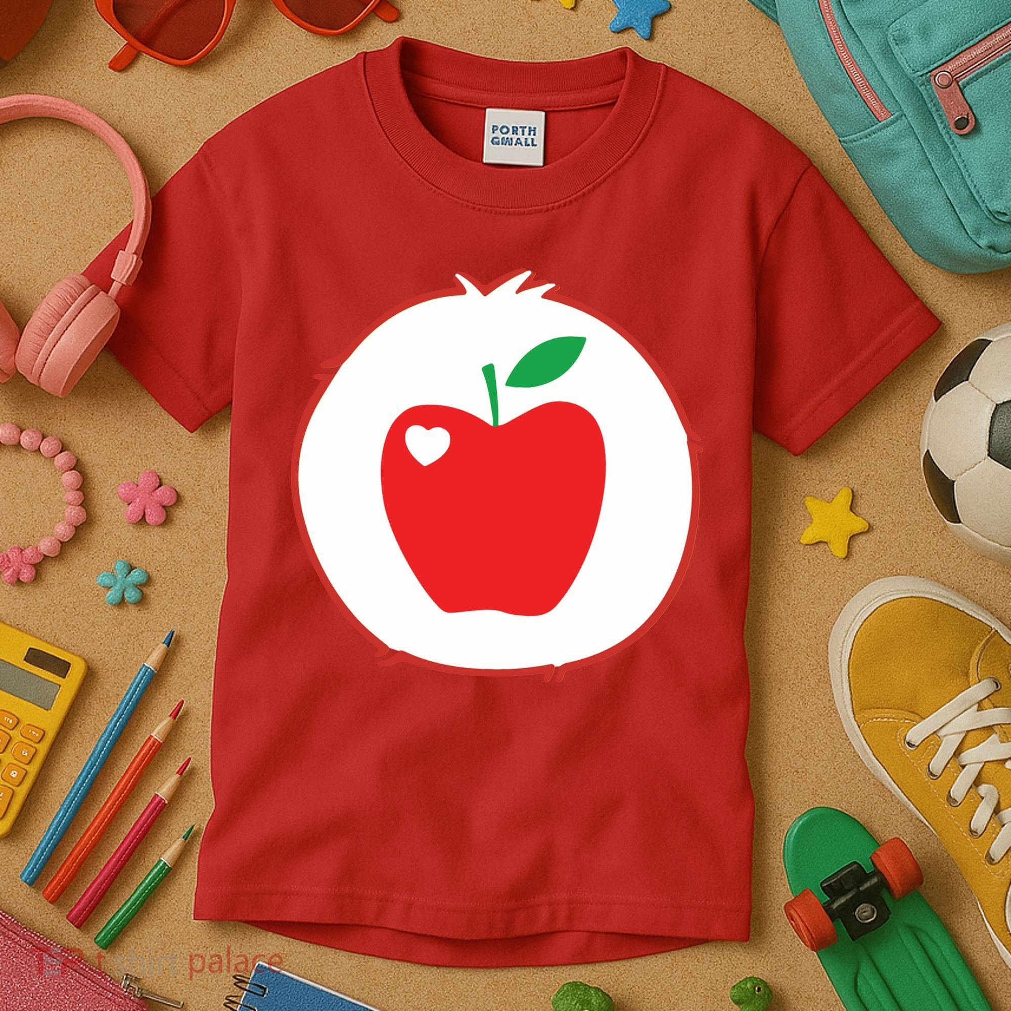 Smart Heart Bear Halloween Costume Kids T-Shirt