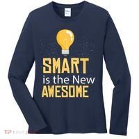 Smart Is Awesome Women's Long Sleeve Shirt thumb 0