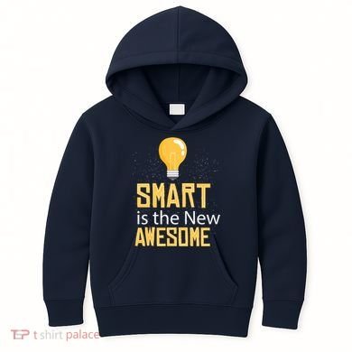 Smart Is Awesome Kids Hoodie