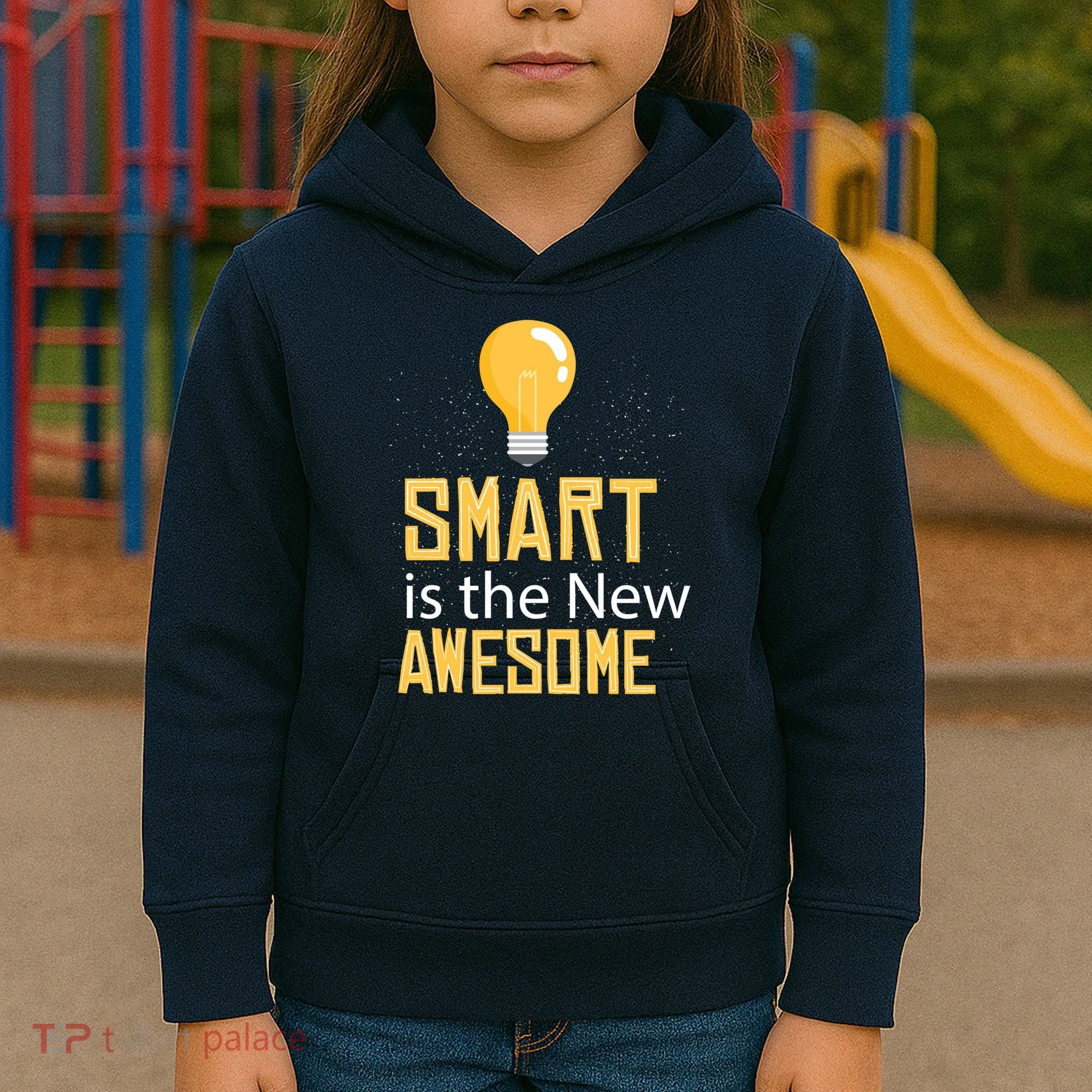 Smart Is Awesome Kids Hoodie