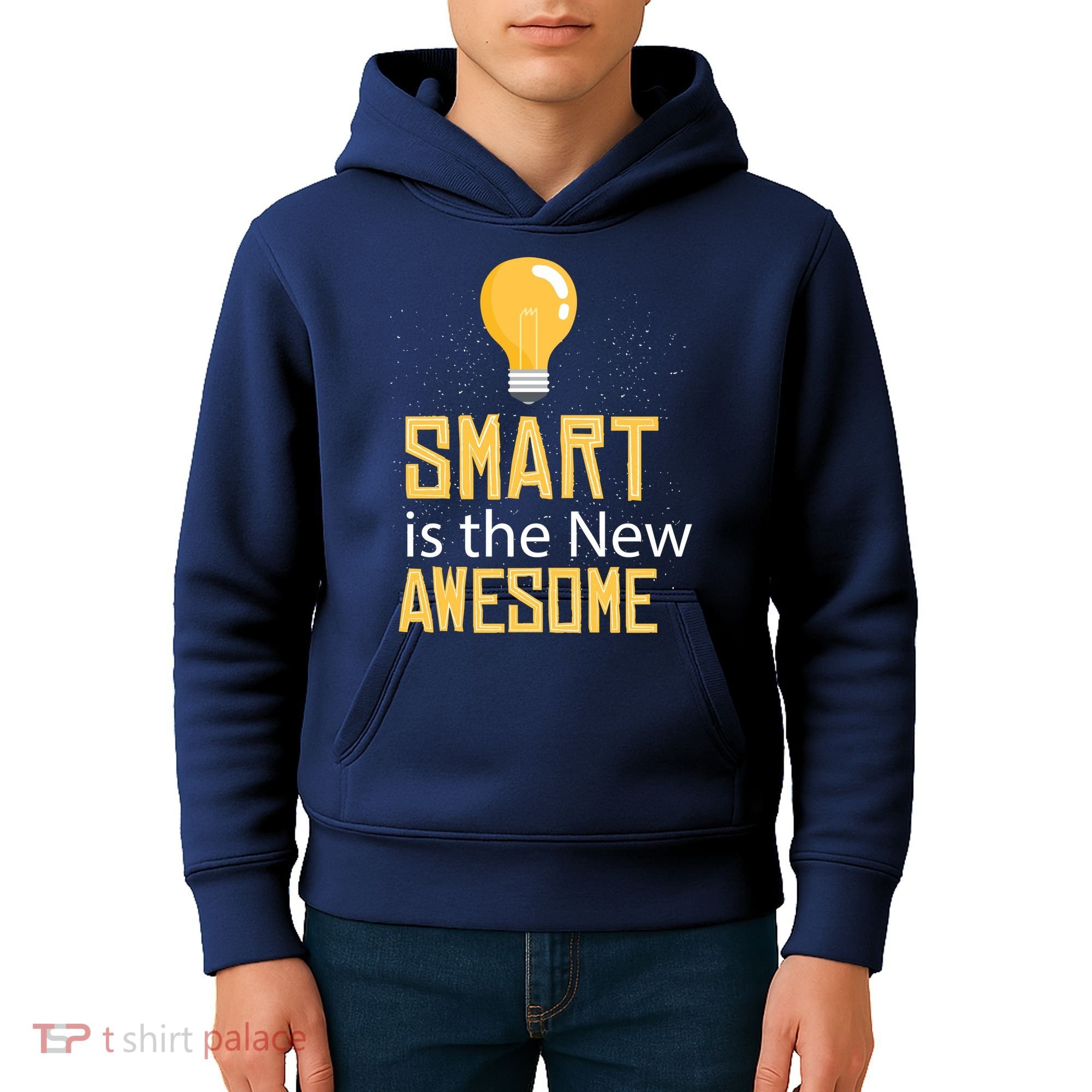 Smart Is Awesome Kids Hoodie
