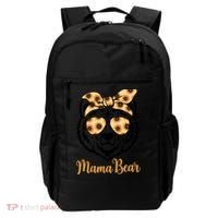 Sunflower Mama Bear With Sunglasses Bandana Momma Mothers Dy  Backpack thumb 0