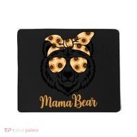 Sunflower Mama Bear With Sunglasses Bandana Momma Mothers Dy  Mousepad thumb 0