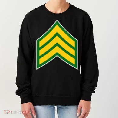 Sergeant Military Badge Women's Sweatshirt