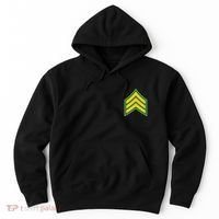 Sergeant Military Badge Hoodie thumb 0
