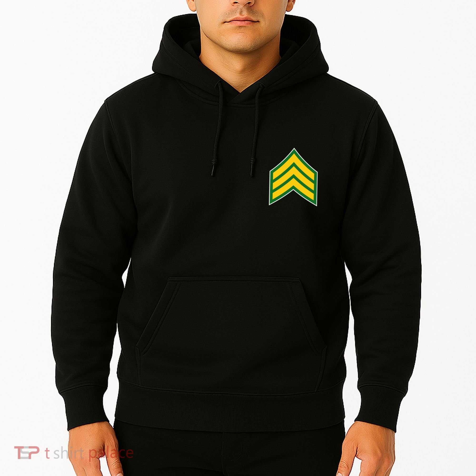 Sergeant Military Badge Hoodie