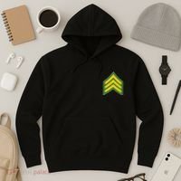 Sergeant Military Badge Hoodie thumb 3