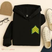 Sergeant Military Badge Hoodie thumb 4