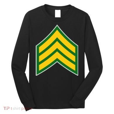 Sergeant Military Badge Long Sleeve Shirt