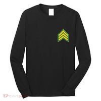 Sergeant Military Badge Long Sleeve Shirt thumb 0