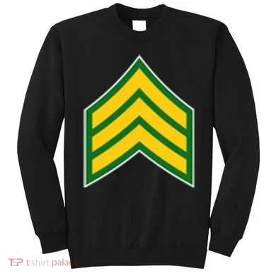 Sergeant Military Badge Sweatshirt