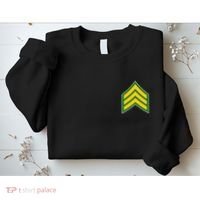 Sergeant Military Badge Sweatshirt thumb 2