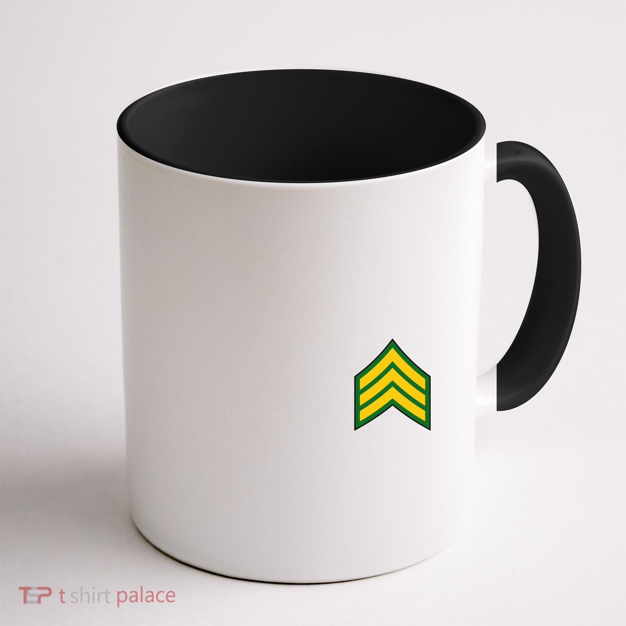 Sergeant Military Badge Coffee Mug