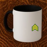 Sergeant Military Badge Coffee Mug thumb 2