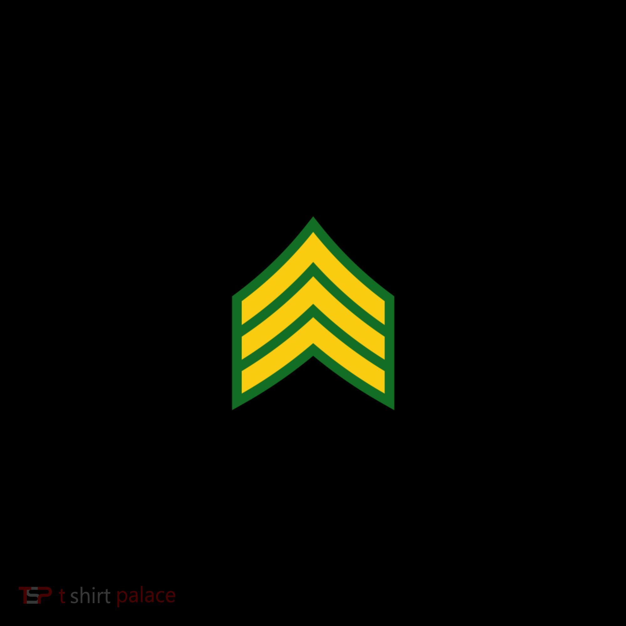 Sergeant Military Badge Coffee Mug