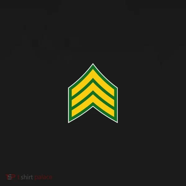 Sergeant Military Badge Polo