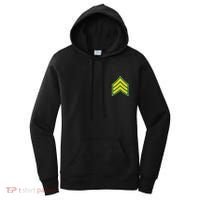 Sergeant Military Badge Women's Hoodie thumb 0