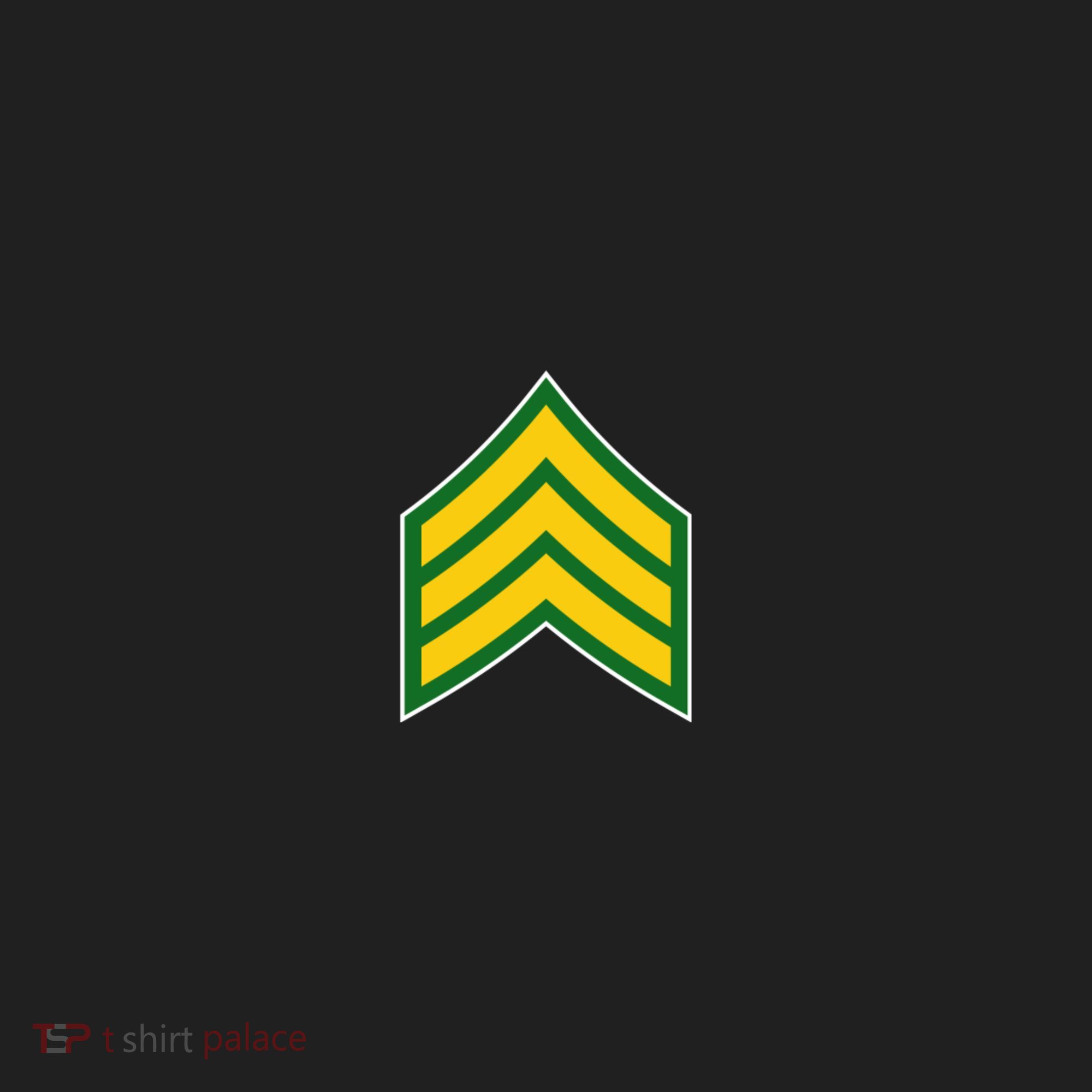 Sergeant Military Badge Tumbler