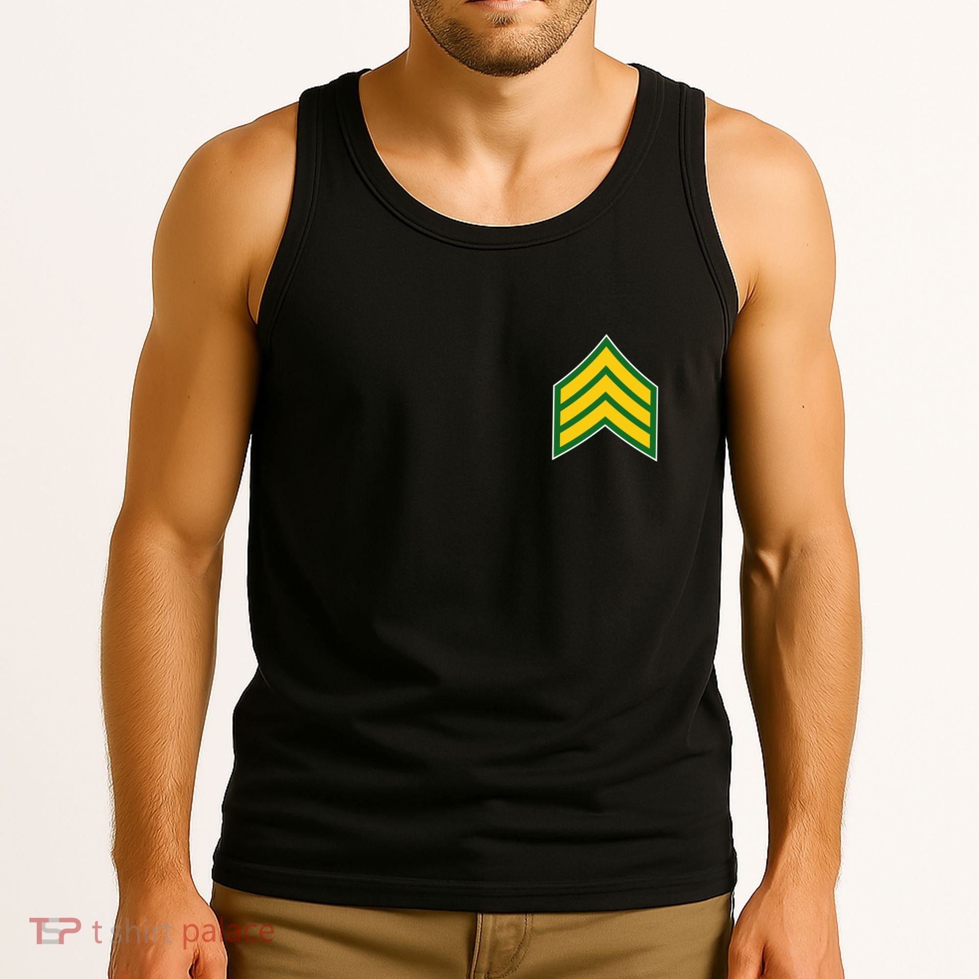 Sergeant Military Badge Tank Top