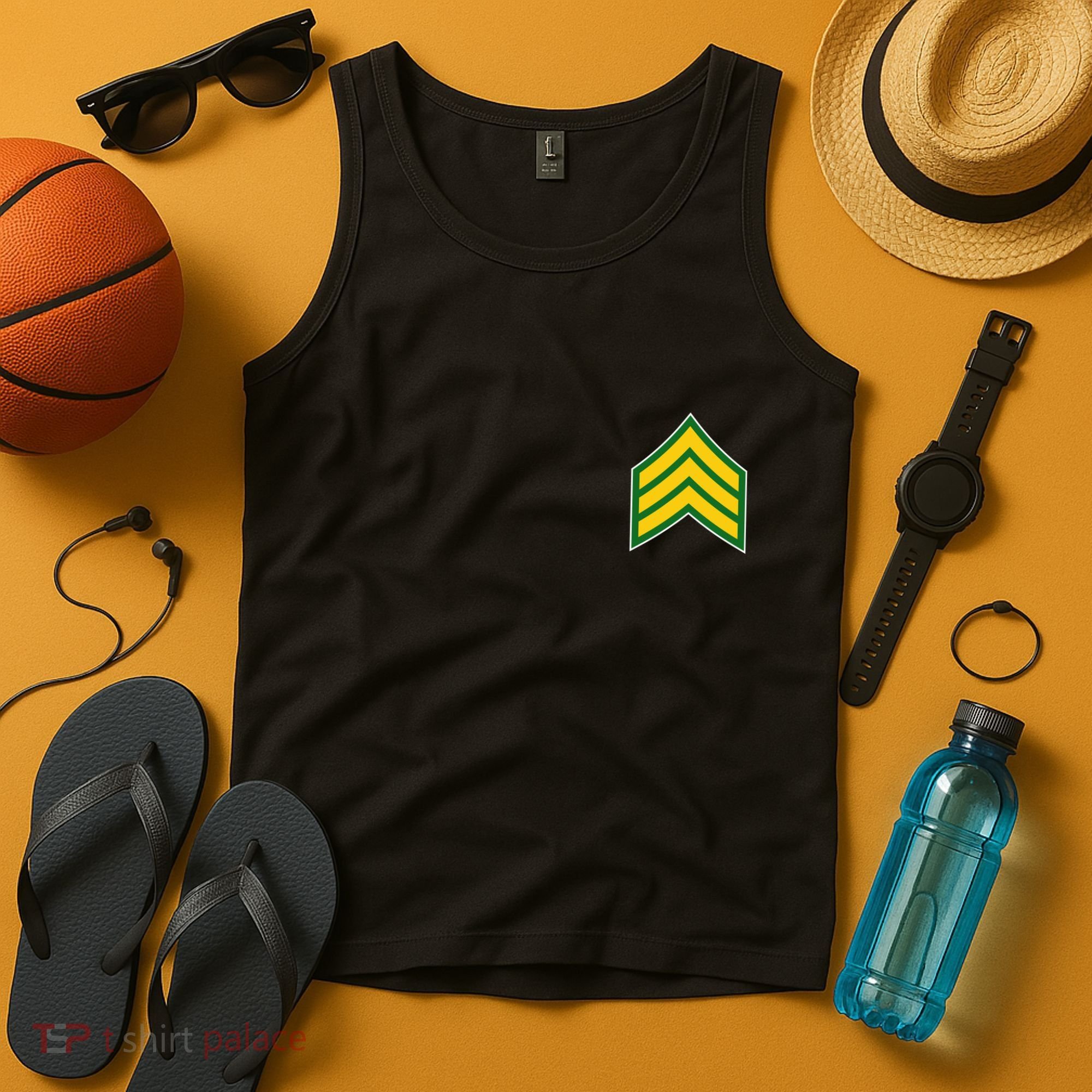 Sergeant Military Badge Tank Top