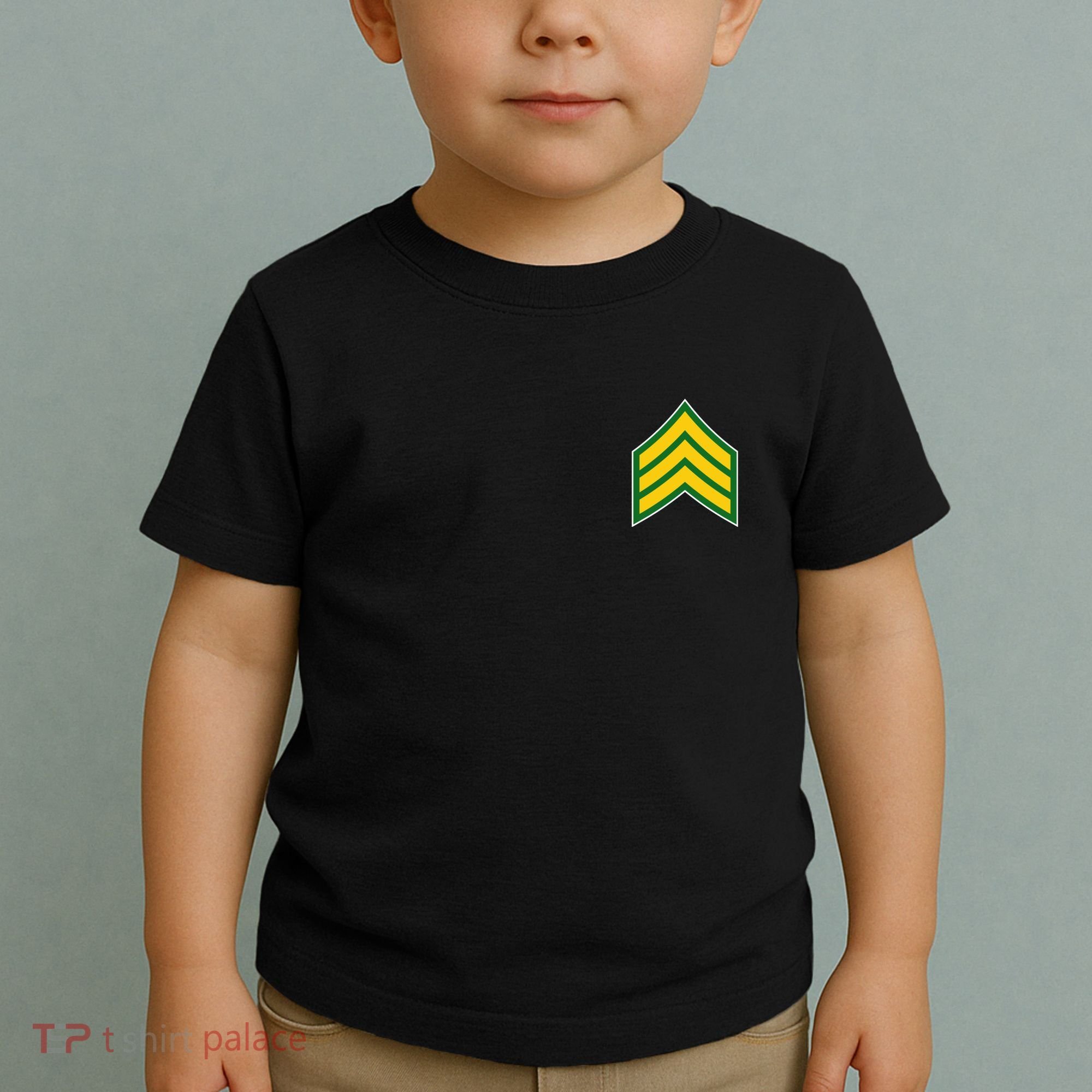 Sergeant Military Badge Toddler T-Shirt