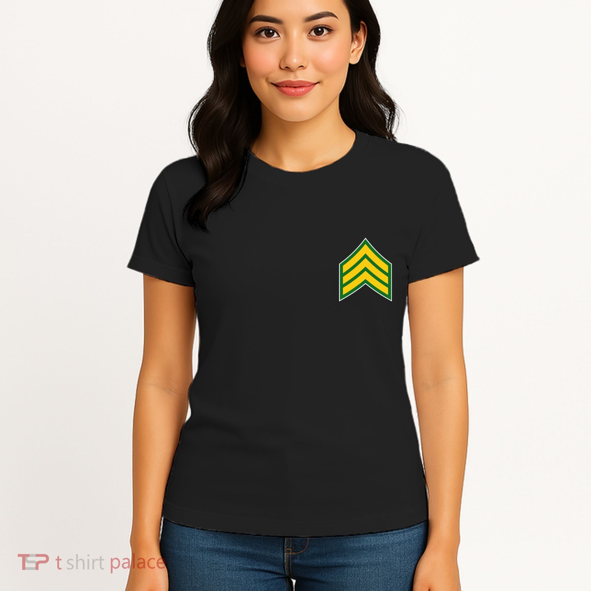 Sergeant Military Badge Women's T-Shirt