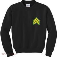 Sergeant Military Badge Kids Sweatshirt thumb 0