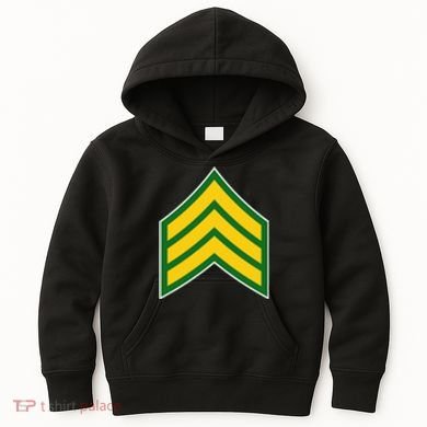 Sergeant Military Badge Kids Hoodie