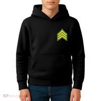 Sergeant Military Badge Kids Hoodie thumb 4