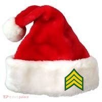 Sergeant Military Badge Santa Hat thumb 0