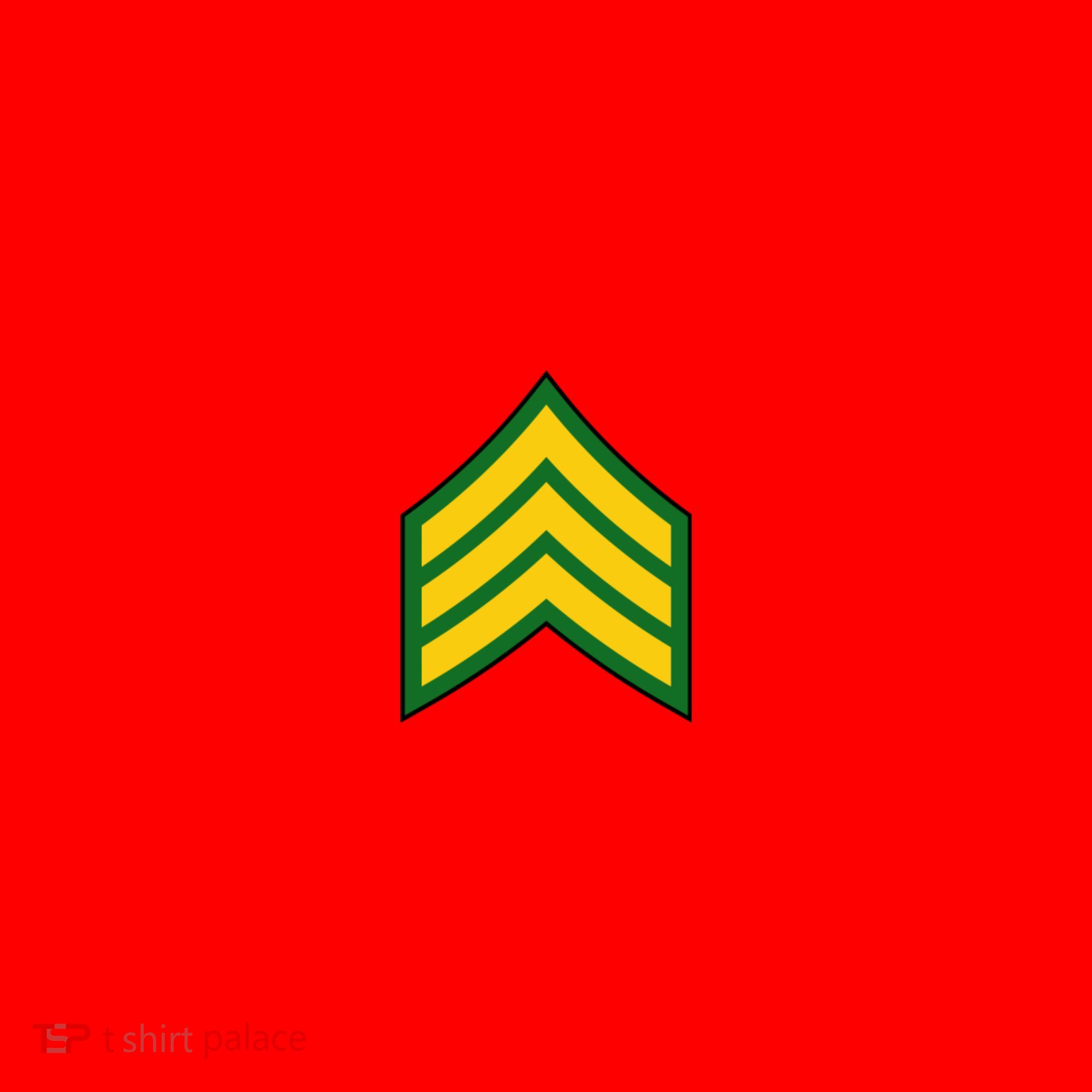 Sergeant Military Badge Santa Hat
