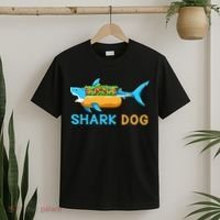 Shark Marine Biologist Ocean Animal Hot Dog Shark T-Shirt thumb 2