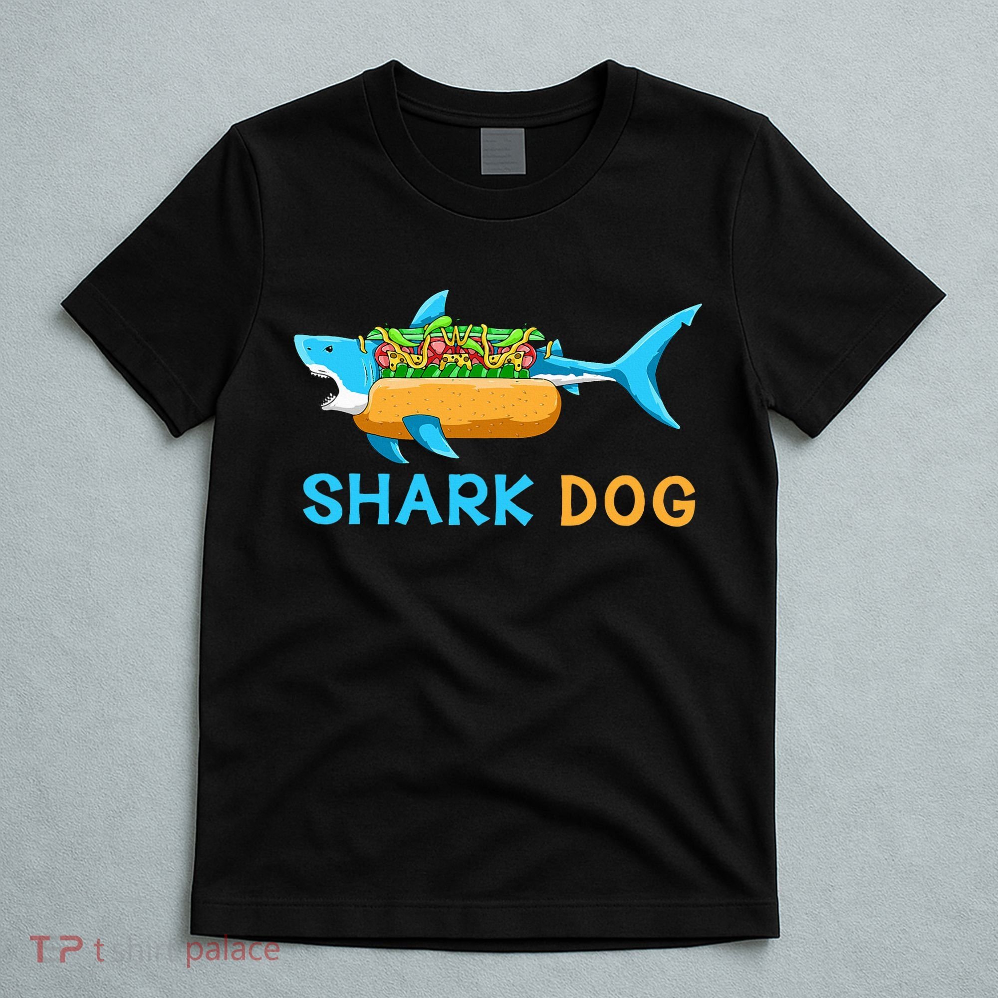Shark Marine Biologist Ocean Animal Hot Dog Shark T-Shirt