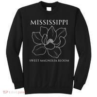 Sweet Magnolia Bloom Mississippi With Southern Charm Sweatshirt thumb 0