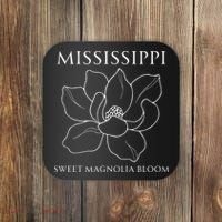 Sweet Magnolia Bloom Mississippi With Southern Charm Coaster thumb 0