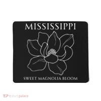 Sweet Magnolia Bloom Mississippi With Southern Charm Mousepad thumb 0