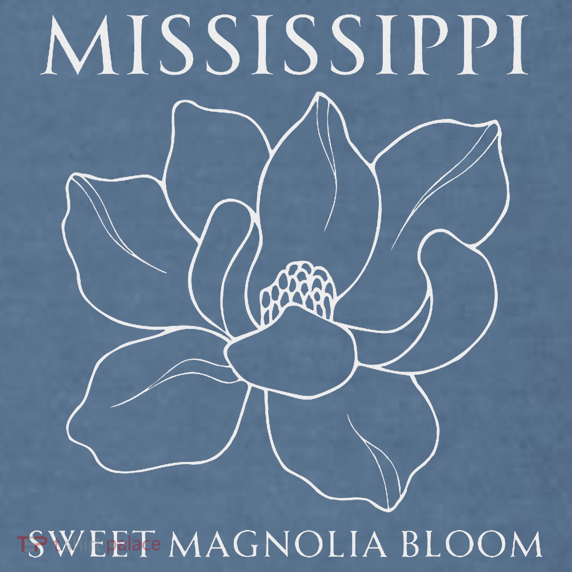 Sweet Magnolia Bloom Mississippi With Southern Charm Comfort Colors Garment-Dyed Hooded Sweatshirt