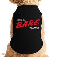 Spank My B.A.R.E. Butt Balls And Back Doggie Tank thumb 0