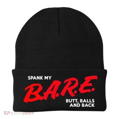 Spank My B.A.R.E. Butt Balls And Back Beanie