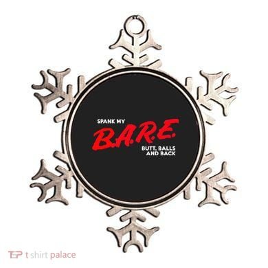 Spank My B.A.R.E. Butt Balls And Back Ornament