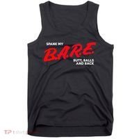 Spank My B.A.R.E. Butt Balls And Back Tank Top thumb 0