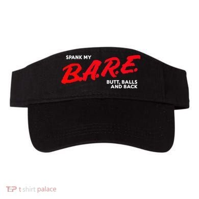 Spank My B.A.R.E. Butt Balls And Back Visor