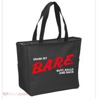 Spank My B.A.R.E. Butt Balls And Back Tote Bag thumb 2